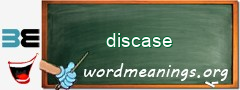 WordMeaning blackboard for discase